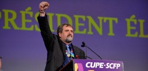 New CUPE President Mark Hancock.